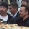 U2 Gets Some Pizza At Famous Original Ray’s Pizza in New York U2 pizza