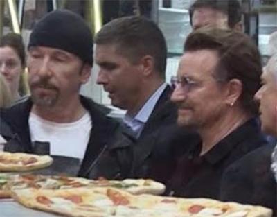 U2 pizza