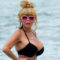 Wendy Williams Shows Off Incredibly Tiny Waist in String Bikini on Vacation in Bermuda Wendy WIlliams black bikini